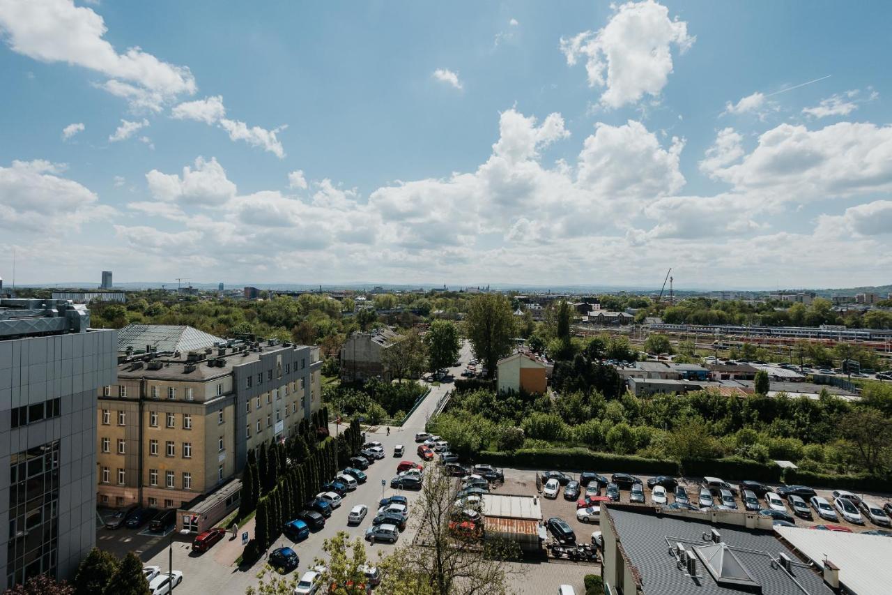Appartement Sky Mountain View Free Parking à Cracovie Extérieur photo